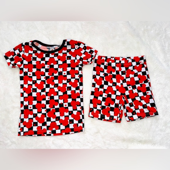 Mickey Bamboo Pj Set - Picture 3 of 4